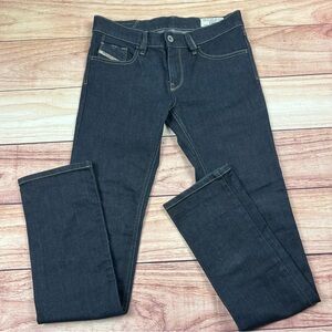Diesel  Livy Jeans Womens Size 26 (28x30.5) Blue Super Slim Straight Stretched